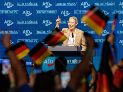 MAGDEBURG, GERMANY - JULY 18: Alice Weidel, co-leader of the Alternative for Germany (AFD)