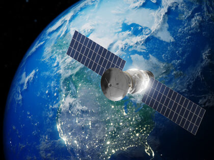 satellite space earth