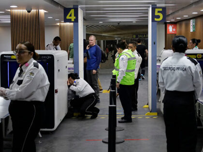 Authorities at Mexico City International Airport offer a tour of the facilities to showcas