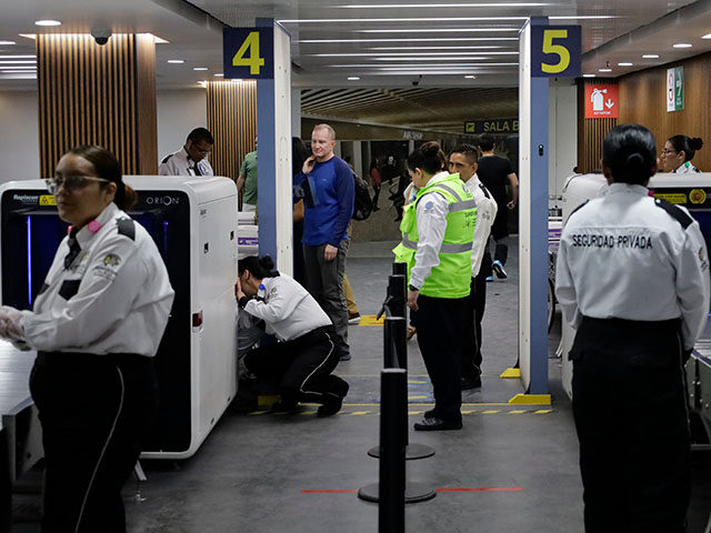 Authorities at Mexico City International Airport offer a tour of the facilities to showcas