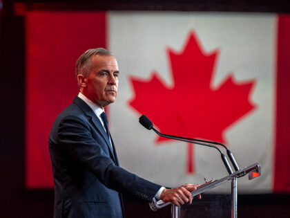 Canadian Prime Minister Mark Carney speaks during the 2026 Liberal National Convention in