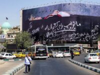 Iran Puts Trump in a Coffin on Huge Billboard in Tehran