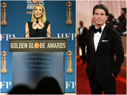 Helen Hoehne, president of the Hollywood Foreign Press Association (HFPA), attends the nom