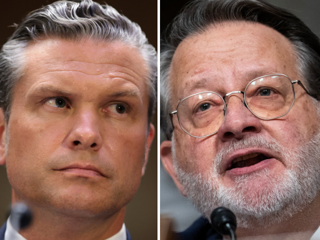 Hegseth Clashes with Sen. Peters During Hearing Over Military Budget