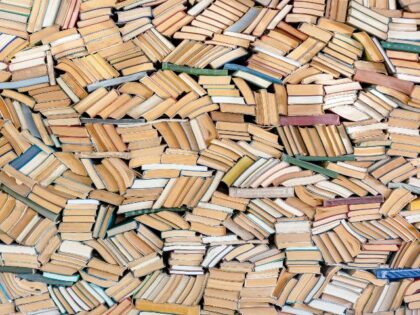 Huge pile of books