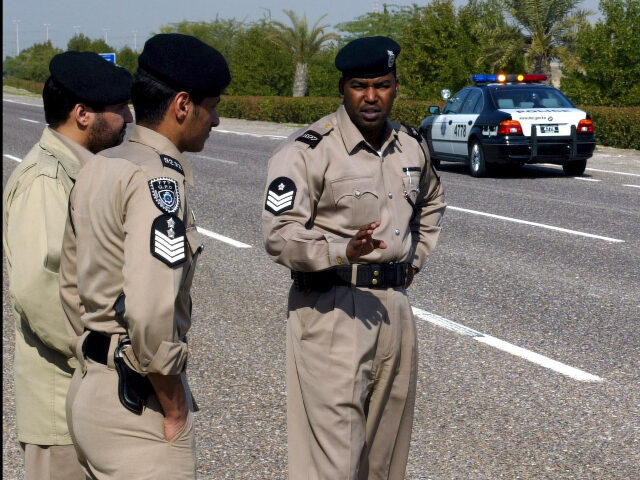 Kuwait police Kuwaiti Police Check Ids And Search Cars On The Road To Us Army'S Camp Doha After Att