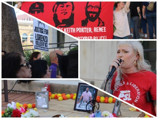 San Antonio Activist Groups Protest Fatal ICE Shooting in Houston