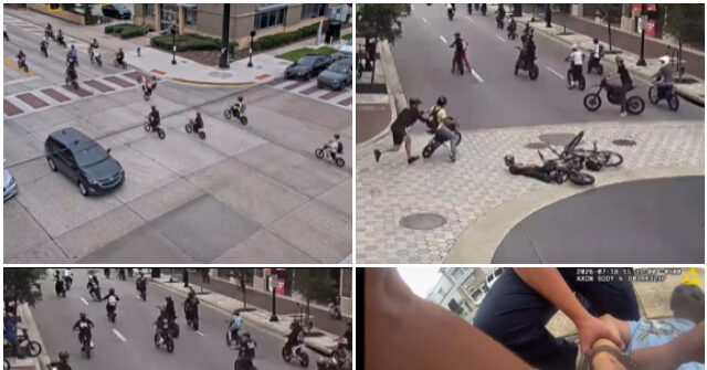 WATCH -- Police: Hundreds on E-Bikes Swarm Downtown Orlando in 'Teen Takeover'