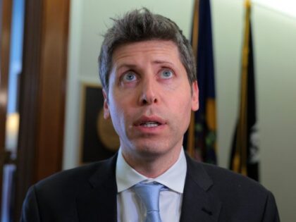 Sam Altman looks surprised