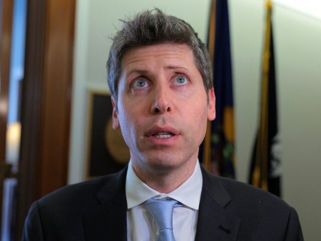 Sam Altman looks surprised