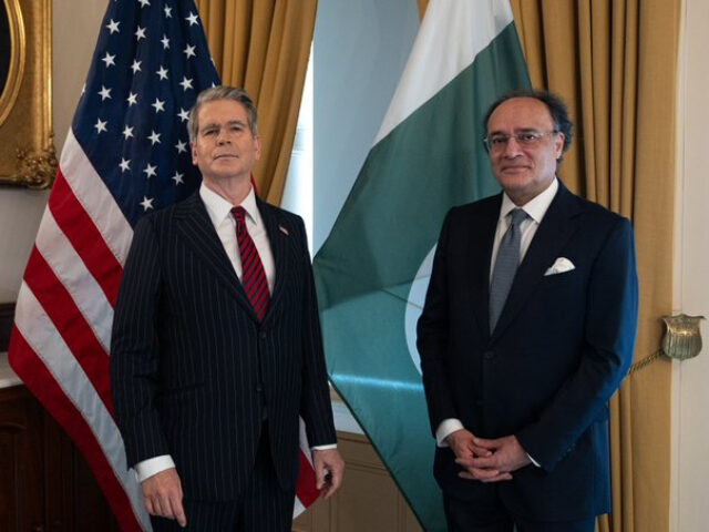 Yesterday, I met with Pakistan's Federal Minister for Finance and Revenue Muhammad Au