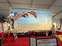 Exclusive–Scott LoBaido Paints America’s Largest Flag for America’s 250th Birthda
