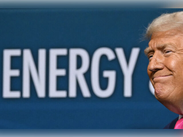 US President Donald Trump attends the Pennsylvania Energy and Innovation Summit on the cam
