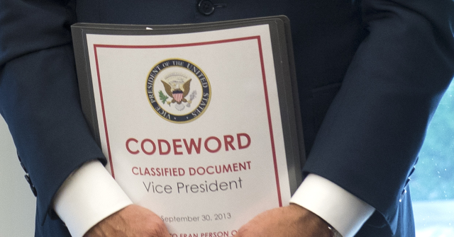 Audio: Joe Biden Told Ghostwriter He Kept Classified Docs in His Home -- Years Before His 2020 Campaign