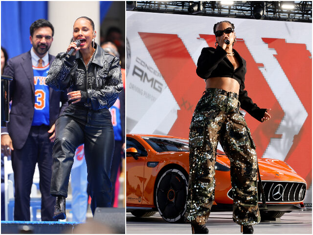 aliciakeys NEW YORK, NY - JUNE 18: Alicia Keys performs outside City Hall as Mayor Zohran Mamdani loo