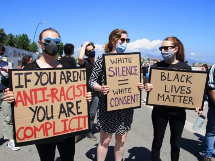 anti-racism protesters