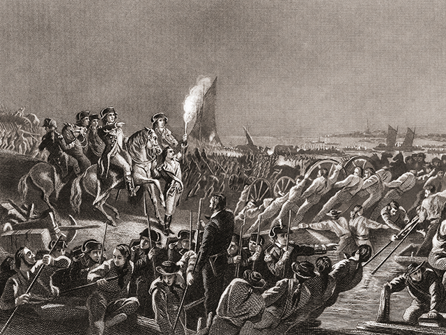 battle-of-long-island-retreat-getty The American retreat from Long Island at the end of the Battle of Long Island, August 27,