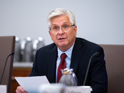 Federal Reserve Governor Christopher Waller speaks during the Federal Reserve open meeting