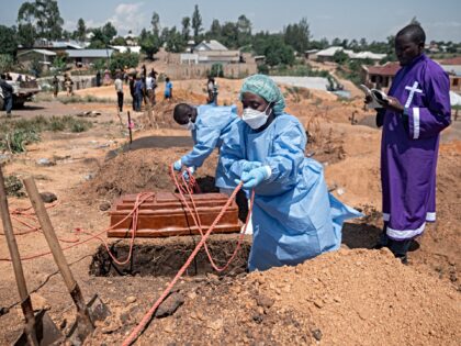 Teams from the International Federation of the Red Cross and Red Crescent Societies prepar