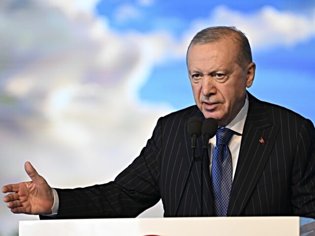 erdogan responds ANKARA, TURKIYE - JUNE 15: Turkish President Recep Tayyip Erdogan delivers a speech during