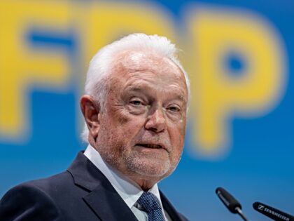 30 May 2026, Berlin: Wolfgang Kubicki, designated party chairman of the FDP, speaks at the