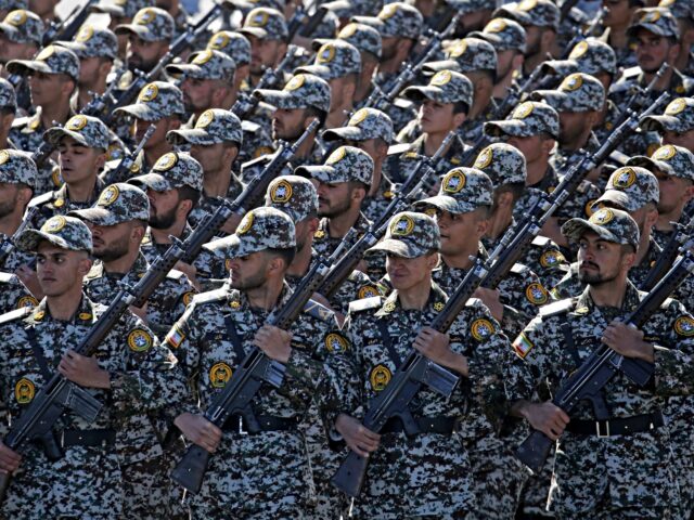 iran ,ilitary TEHRAN, IRAN - APRIL 18: Soldiers from Iran's land, navy, air force and special forces par