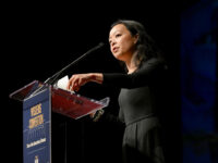 MADISON, WISCONSIN - JUNE 14: Governor candidate Francesca Hong speaks on stage during Wisconsin Democrats 2026 Convention on June 14, 2026 in Madison, Wisconsin. (Photo by Daniel Boczarski/Getty Images for WisDems)