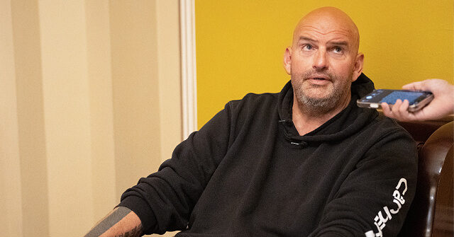 Image for Pennsylvania Sen. John Fetterman Wonders if Democrats Still Want Him