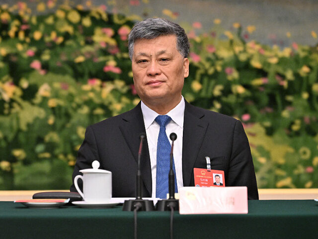 mar7-25-Ma-Xingrui-Xinjiang-Communist-Party-Secretary-getty Ma Xingrui, Xinjiang Communist Party Secretary, attends the Xinjiang delegation meeting du