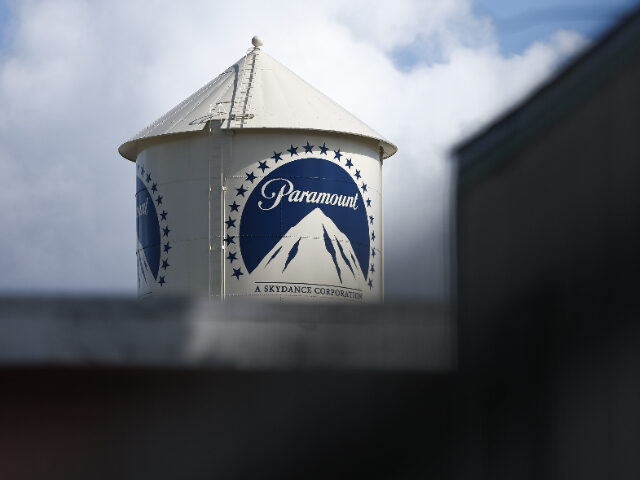 paramount Paramount Pictures In Los Angeles The Paramount Pictures logo is displayed on the water t