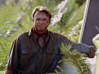 Sam Neill in 1993 motion picture Jurassic Park (Photo by Murray Close/Sygma/Sygma via Gett