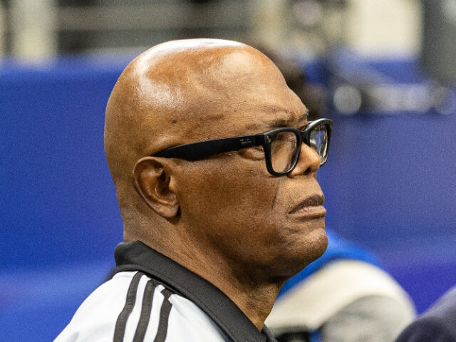 DALLAS, UNITED STATES - 2026/07/03: Samuel L. Jackson seen during the FIFA World Cup 2026