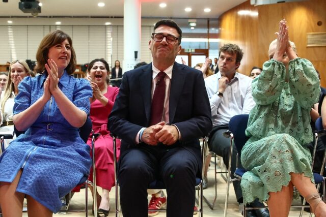 Andy Burnham was on Friday overwhelmingly backed as leader of the Labour party