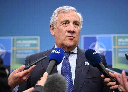 Italian foreign minister Antonio Tajani condemned what he called 'serious and unaccep