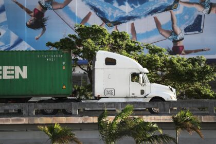 President Donald Trump's administration moved to loosen truck pollution regulations p