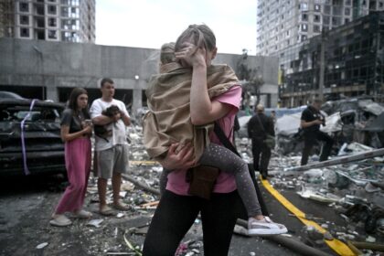 Russia's strikes on the Ukrainian capital have become "more aggressive", lo