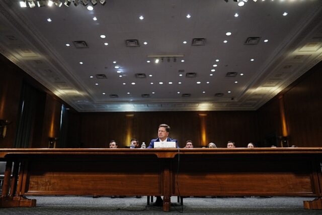 Senate Democratic leader Chuck Schumer called Jay Clayton's confirmation hearing perf