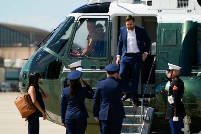 US Vice President JD Vance regularly flies on the Marine Two helicopter