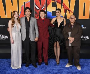 Tom Holland, Zendaya attend 'Spider-Man: Brand New Day' premiere