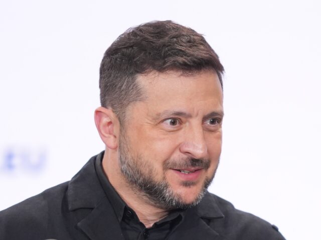 zelensky arms Ukrainian president Volodymyr Zelensky during a joint press conference with Taoiseach Mich