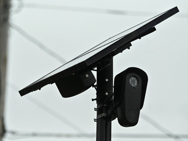 A flock camera tracking cars