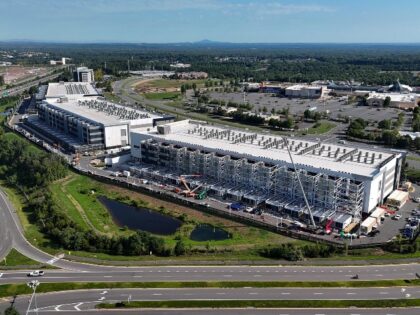 AI data center under construction