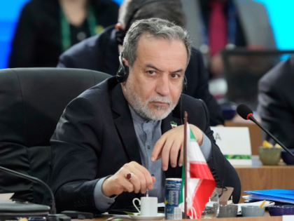 Iranian Foreign Minister Abbas Araghchi attends the 17th annual BRICS summit in Rio de Jan