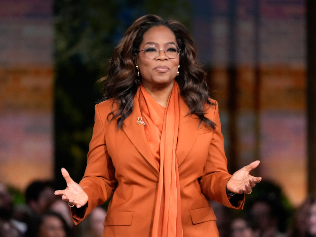 AP25211776179484 FILE - Oprah Winfrey speaks, Sept. 19, 2024, in Farmington Hills, Mich. (AP Photo/Paul San