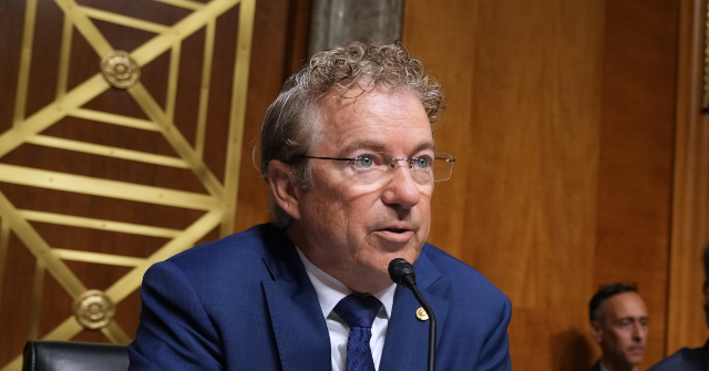 Exclusive - Sen. Rand Paul: Fauci Should Be Charged with Lying to Congress and Destroying Records