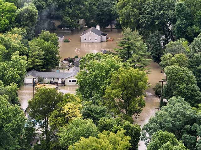 WATCH: 'Once-in-a-Lifetime' Heavy Rains Flood Central Indiana, Six Dead, Many More Missing, Trump Declares Disaster