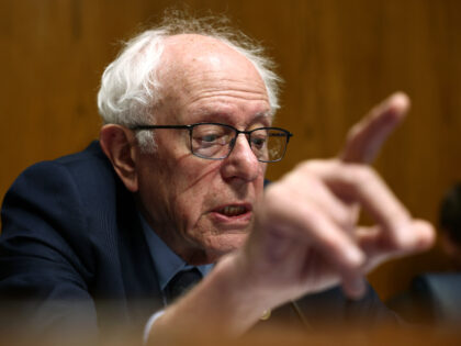 Sen. Bernie Sanders (D-VT) attends the confirmation hearing for Erica Schwartz to become D