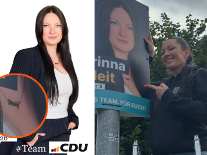 German Candidate Turns Heads with ‘MILF’ Necklace in Her Election Portrait