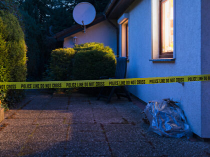 Crime scene house