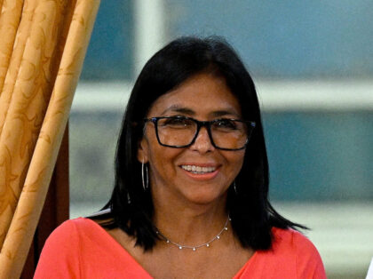 Venezuela's interim President, Delcy Rodriguez, and Colombia's President Gustavo